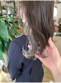 透明感カラー☆イヤリングカラーでワンランク上のスタイルに♪