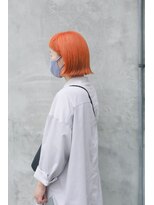 ノード(NODO) フレッシュオレンジカラーのボブ♪