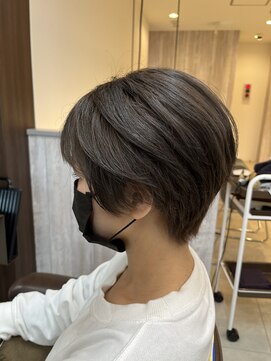 アプシー 三田駅前店(Apsee) ☆ショート×グレージュカラー