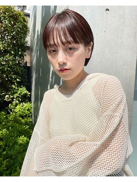 ブランド(BLANDO) 小顔ショート　大人ショート　マッシュショート　大人可愛い