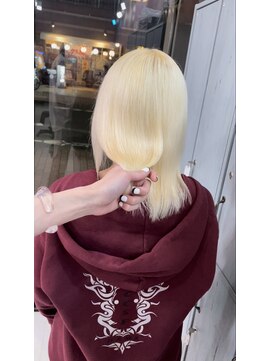 ミーナ バイ ワンズ 町田(mina by one's kyougoku) 抜きっぱなしブロンド