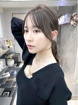 ヴェイン 渋谷(vain) くびれミディ/レイヤーカット/ミディアム/インナーカラー/渋谷