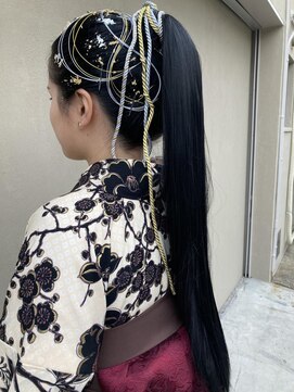 スーリール 春日千歳町店(Sourire) 卒業式袴アレンジ