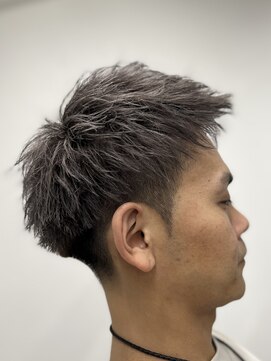 アラ サッポロオオドオリ(ala) 《alaメンズ》メンズxグレージュxアップバング