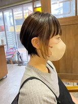 トト 船橋店(toto.)&nbsp;黒髪/グレーベージュ/レイヤーロング/前髪パーマ[西船橋/津田沼]