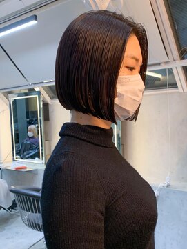 ロンド 表参道店(Lond) ◇顎ボブ ストレートボブ 髪質改善 縮毛矯正 表参道