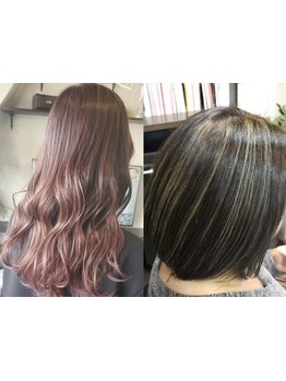 [イルミナカラー/N.]ダメージレスに叶える透明感艶カラー＊退色も綺麗で理想の色味を長く楽しめる◎