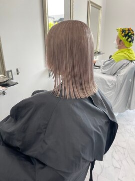 ディーン エクラ(DEAN ECLAT) ベージュ ブリーチハイトーン艶カラー艶髪