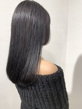 ローグ ヘアー 金町店(Rogue HAIR) ローグ金町《沙月》　ワンレンロング×姫カット