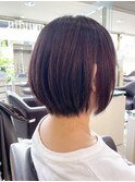 ショートボブ/髪質改善/ショートカット/耳かけショート/上大岡
