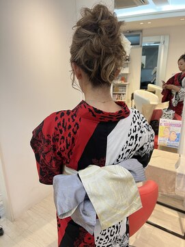 ヘアーリゾートラシックアールプラス(hair resort lachiq R+) おまかせヘアアレンジ＆浴衣着付け