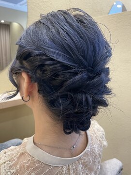 ランリ 名古屋名駅(ranri) 編みシニヨン