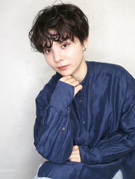 バース(BIRTH) 天神【BIRTH】マッシュパーマショート×ネビージュ