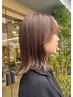 似合わせカット＋艶カラー(全体)　￥15950→￥12760