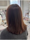 髪質改善トリートメント前髪カットイルミナカラー
