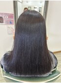 しっかりストレートに