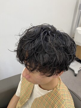 グラムヘアー(glam hair) メンズデザインパーマ