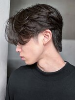 アイティー バイ アルバム 中野店(IT by ALBUM)&nbsp;韓国マッシュスペインカールブルーブラック_ba543752