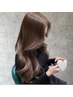 【☆最新次世代髪質改善】質感再整カラー＋超音波トリートメント　￥9,000