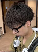 横浜ツイストスパイラルパーマツイスパツイストパーママッシュ◆