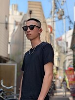 クフィア メンズヘアー カンポ 天王寺店(CUFFIA MEN'SHAIR CAMPO)&nbsp;おしゃれ坊主短髪マンバンヘアソフトモヒカンスキンフェード