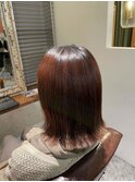 くびれヘア/アプリコットオレンジ/夏のヘアアレンジ/武蔵小杉