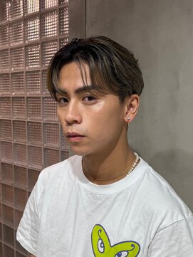 フィフス 神南(fifth) センターパートフェザーパーマニュアンスパーマ