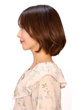 ノックス NOCKS(南流山駅前店) 清楚感◎あごライン内巻きボブ×シースルーバング