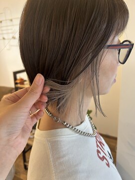 リコット 与野(Liecot) 切りっぱなし×インナーカラー