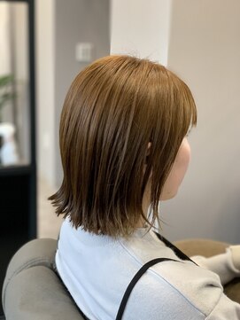 ドゥリアン Deux Lien 切りっぱなしボブ