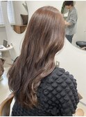 ブリーチなしダブルカラー Aujua髪質改善トリートメント