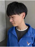 刈り上げマッシュ秋冬トレンドヘア