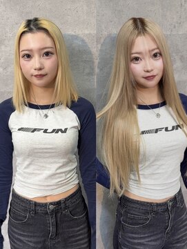 ニュイ 新宿(Nuit) シールエクステ＋カラー