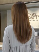 アエル 宝塚南口駅前店(aeru) 艶ブラウンロング【宝塚南口駅前駅】