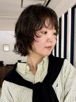 ナービス(NARVIS)&nbsp;ショート/レイヤーカット/顔まわりカット/ゆるパーマ