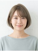 【小顔】大人可愛い上品ショートボブ