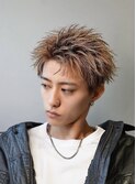 MEN’S HAIR/サーフカール/刈り上げセンターパート