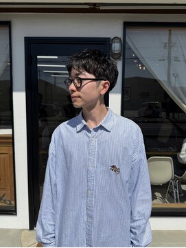 ブリッジヘアー(BRIDGE HAIR) 【メンズショート/平田晶】ニュアンスパーマ/パーマスタイル