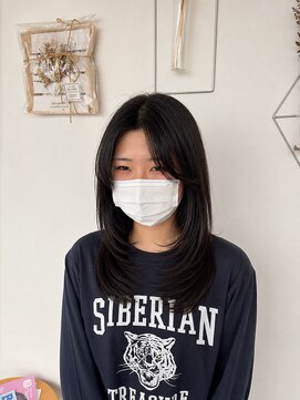 ヘアーディア みどり店(Hair...DiA) ミディアムレイヤー