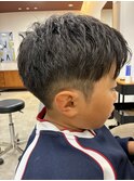 刈り上げマッシュ