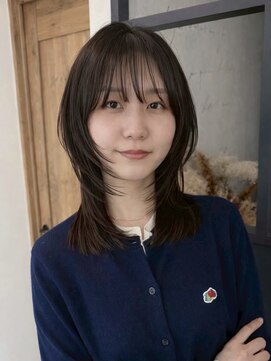 エトワ 中央店(etoi) 大分切りぱなし韓国レイヤーボブタイトメ軽めボブ外はねボブ