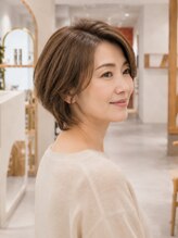 グート ヘアーラボ(gut HAIR LABO) 白髪ぼかし/明るい白髪染め/レイヤーカット/ショート