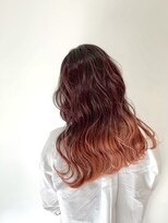 アヴァンス 難波店(AVANCE.) 暖色グラデーションカラー