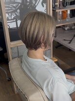 ジェニック バイ ノギオコザ(GENIC BY NOGIO KOZA)&nbsp;読谷村白髪ぼかしショート