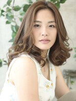 と和×美髪クリニック 巣鴨店&nbsp;媚びない　女らしさが香る　ミックス巻き髪　巣鴨店