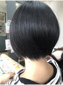 艶感◎毛先もまとまりやすく!扱いやすいショート♪