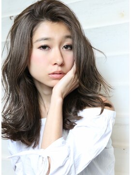 チョビー 銀座(chobii) [桜井]デジタルパーマイルミナカラーグレージュカラー