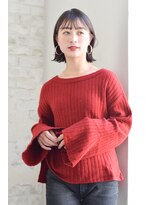 ジョエミバイアンアミ(joemi by Un ami)&nbsp;joemi 新宿 耳掛けてさらにおしゃれになる外ハネボブ　近江