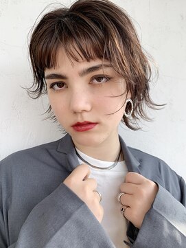 アイティー バイ アルバム 中野店(IT by ALBUM) ニュアンスカール_厚めバングローライトスリークボブ_57141