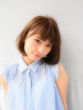 ミーケ(miike) 【miike】ベージュ内巻きボブ